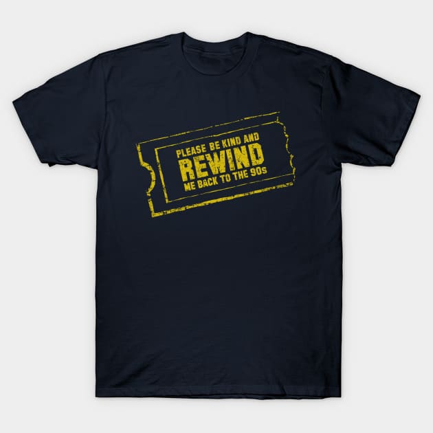 Be Kind, Rewind T-Shirt by kg07_shirts